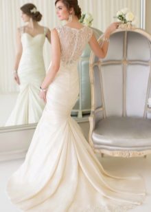 Beautiful long wedding dress