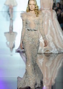 Wedding lace dress from Zuhair Murad