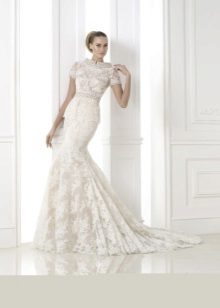 Mermaid wedding dress by pronovias