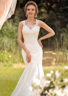 Mermaid style wedding dress