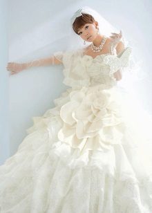 Scena D'Uno White Wedding Dress