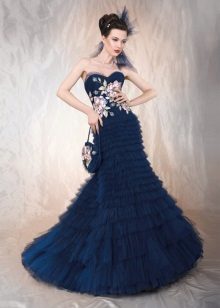 Blue Wedding Dress