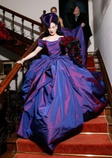 Dita Von Teese Color Wedding Dress