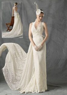 Open Back Wedding Dresses by Yolan Cris Belle Epoque