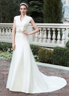 Simple wedding dress