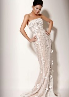 Light evening dress