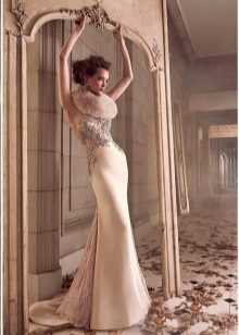 Cream Wedding Dress