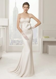 Wedding dress from Rosa Klara simple