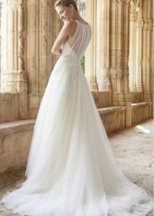 Wedding dress from Raimon Bundo chiffon