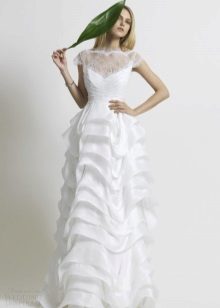 Wedding dress from Christos Costarellos magnificent