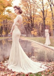 Wedding dress from the designer Lazaro