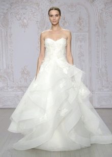 Wedding dress from Monique Lhuillier