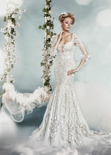 Wedding dress from Dar Sara