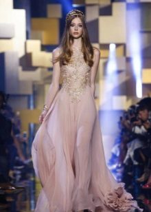 Elie Saab estélyi ruha rózsaszín