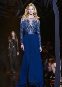 Elie Saab estélyi ruha kék