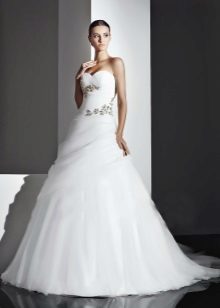 Wedding dress with a decor from Cupid Bridal