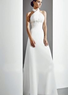 Wedding dress from the DIVINA collection with an American armhole by Cupid Bridal