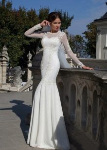 Mermaid wedding dress from Crystal Design