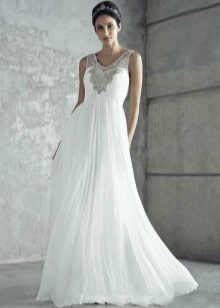 Empire style wedding dress