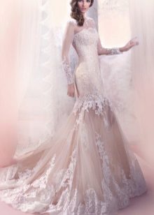 Mermaid wedding dress from the Enigma collection from Gabbiano