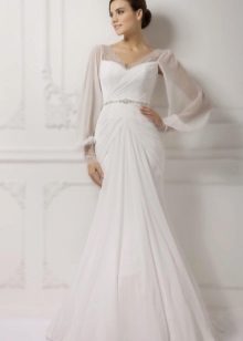 Wedding dress with sleeves from the Venice collection from Gabbiano