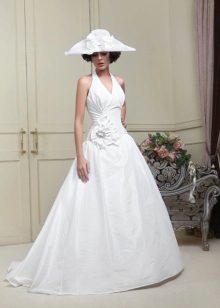 Wedding dress with American armhole from the collection Flower Extravaganza