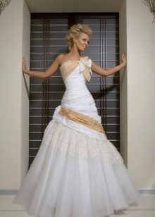 Wedding dress from the collection of Femme Fatale a-silhouette