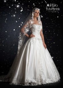 A-silhouette Wedding Dress by To Be Bride 2011