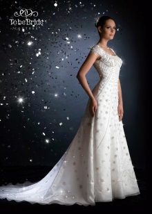 Wedding dress with train by To Be Bride 2011