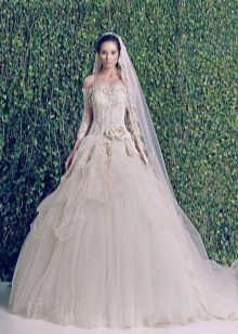 Chiffon Wedding Dress 2014 by Zuhair Murad