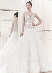 Wedding dress from the 2014 A-silhouette collection