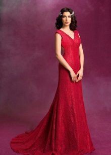 Wedding dress from the collection SONESTA red