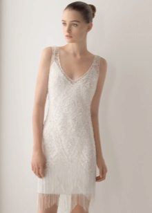 Short wedding dress