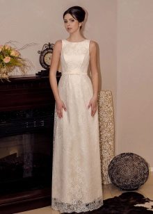 Simple wedding dress from Victoria Karandasheva