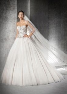 Wedding dress from San Patrick with crystals