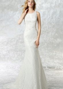 Wedding dress from Raimon Bundo straight