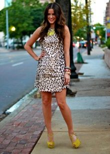 Yellow Leopard Dress Shoes