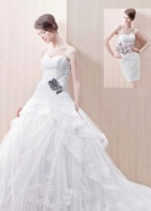 Wedding dress magnificent transformer