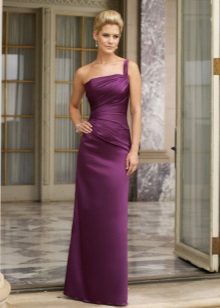 Eggplant color dress