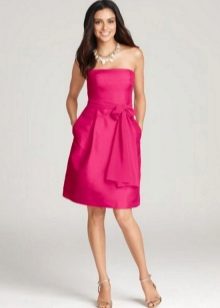 Midi Fuchsia ruha