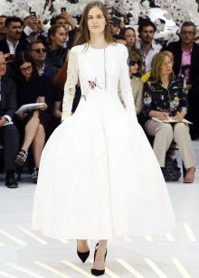 Chanel Wedding Dress with Sleeves