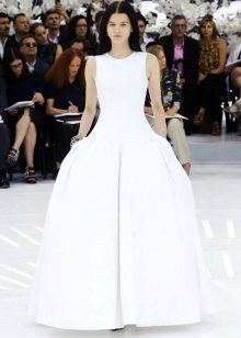 Wedding dress from Chanel a-silhouette