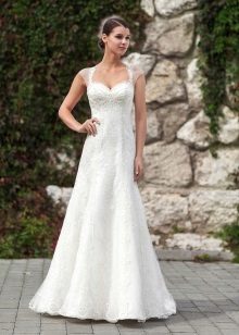 Wedding dress from Tanya Grieg a-shaped