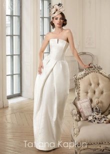 Wedding dress from Tatiana Kaplun from the Lady of quality collection with a tulip skirt