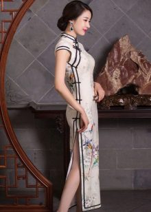 Long dress in chinese style