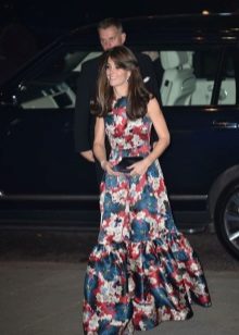 Kate Middleton in a flower dress