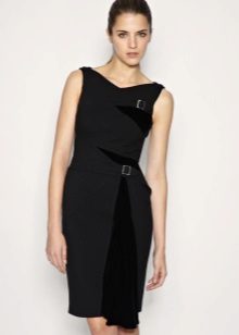 Black dress in a business style