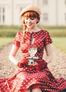 Red Polka Dot Dress