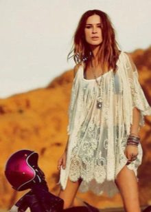 Dress in the style of boho short free