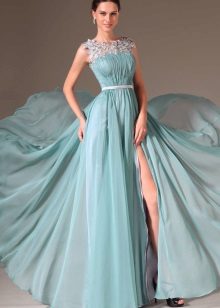 airy evening dress